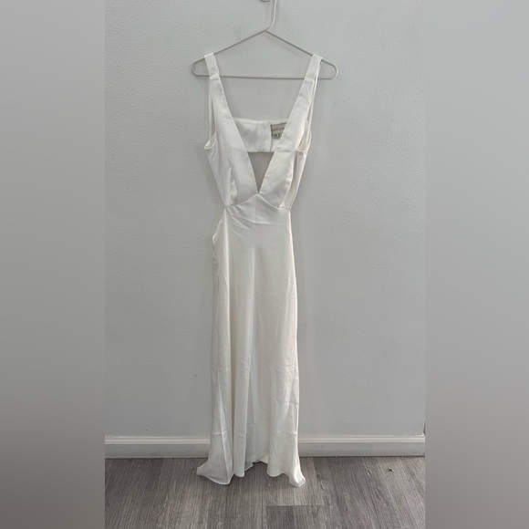 NWT Sachin + Babi White Backless Sheath Dress size 8 - Picture 4 of 6